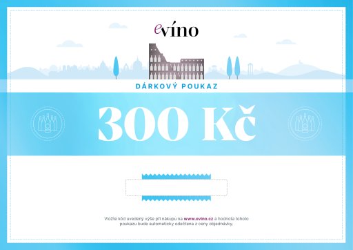 Dárkový poukaz 300 Kč