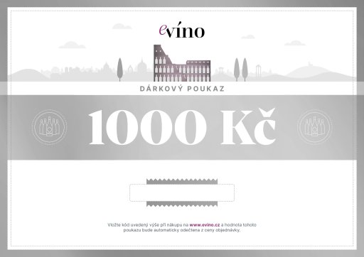 Dárkový poukaz 1000 Kč