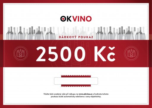 Dárkový poukaz 2500 Kč