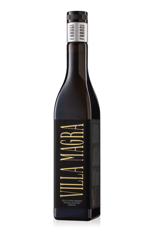 Extra panenský olivový olej Villa Magra 2025, Frantoio Franci, 0,5l