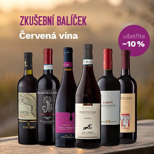 Zkušební balíček - červená vína