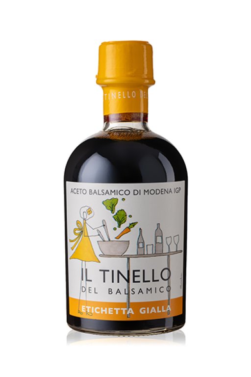 Aceto Balsamico di Modena IGP – Etichetta gialla, Il Tinello, 0,25l