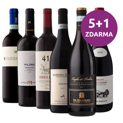 Italské regiony rosso – Classic