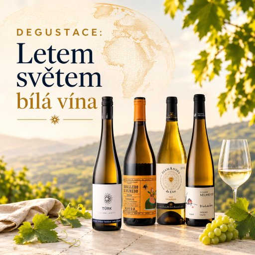 Degustace: Letem světem bílá vína 13.8.