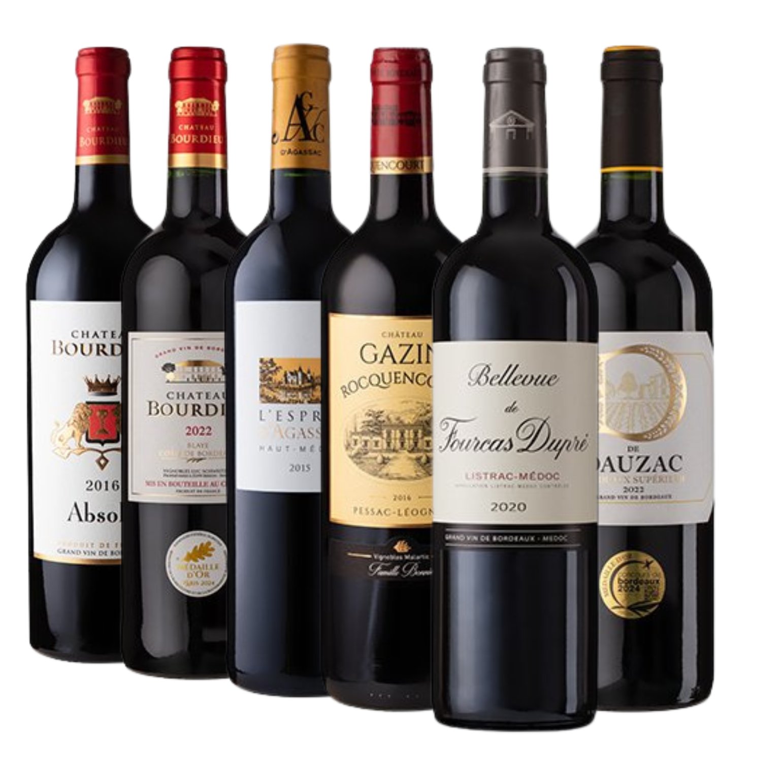 Degustační balíček Bordeaux, 6x0,75l