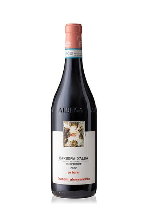 Barbera d'Alba Superiore "Priora" DOC 2023, Fratelli Alessandria, 0,75l