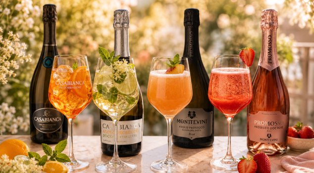 4 drinky z prosecca, které zvládnete udělat doma